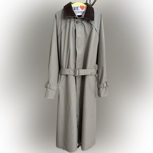 🧥 Vintage London Fog Lined Trench Coat